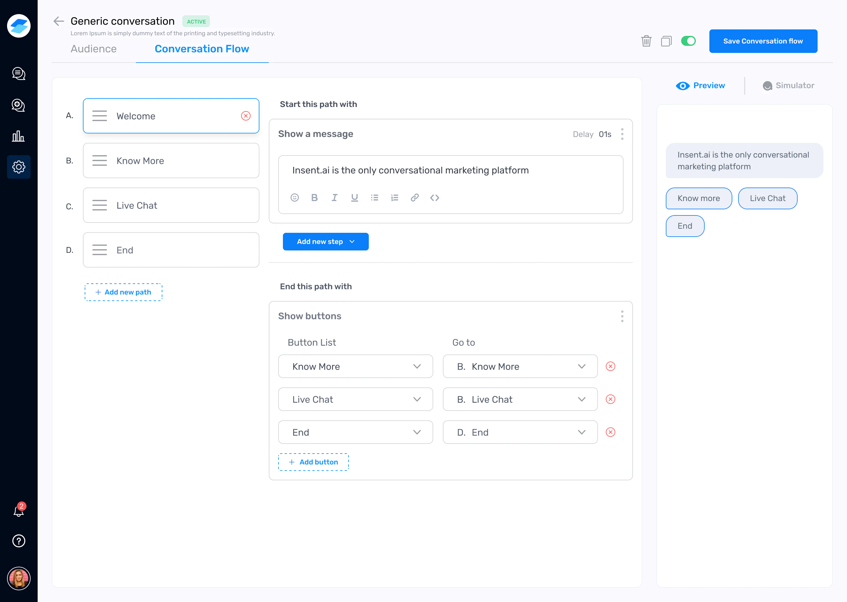 screenshot of ZoomInfo Chat